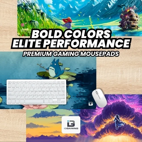Premium gaming mousepads collection